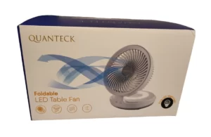 پنکه LED رومیزی تاشو Quanteck