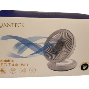 پنکه LED رومیزی تاشو Quanteck