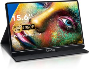 مانیتور قابل حمل  60HZ "Lepow 15.6
