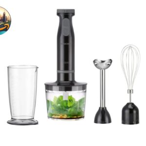 غذاساز و گوشت‌کوب برقی سیلور کرست آلمان 600 وات | اورجینال